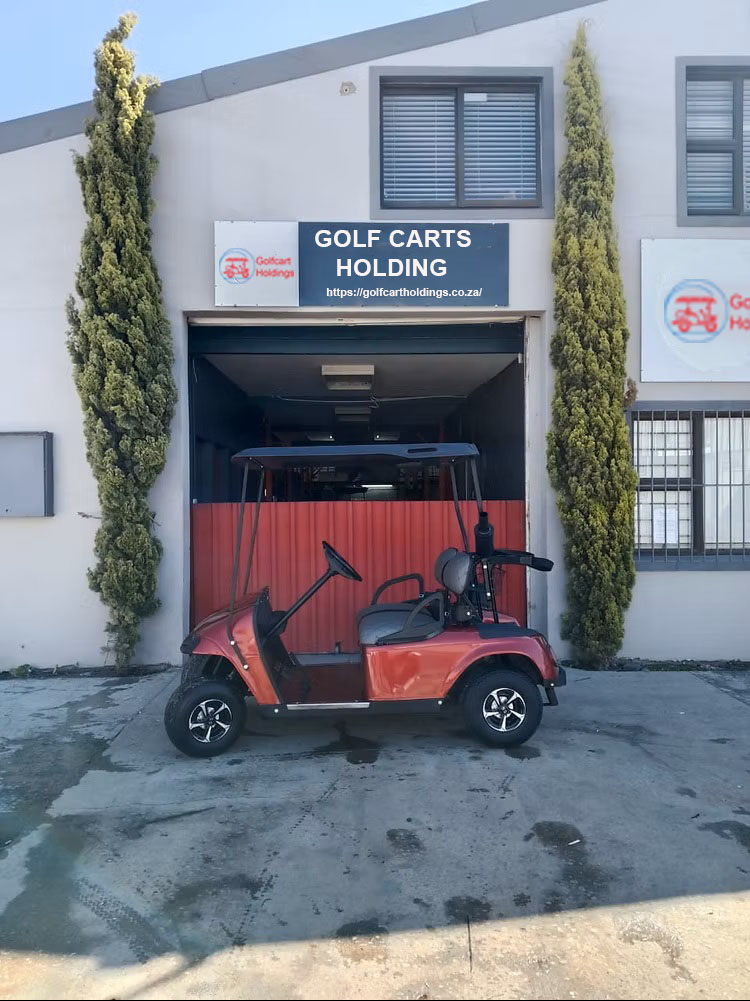 2 Seater Metalic Red Ezgo