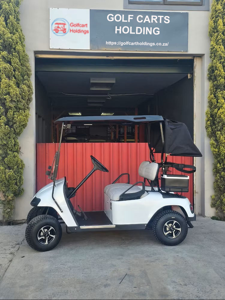 Buy 2-seater EZGO TXT golf cart in White